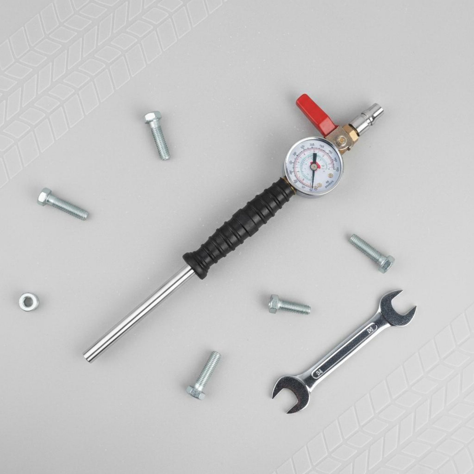 Tools For Garage Workshop - Snelle bandenopblaasstang Eenvoudig te gebruiken Handmatige