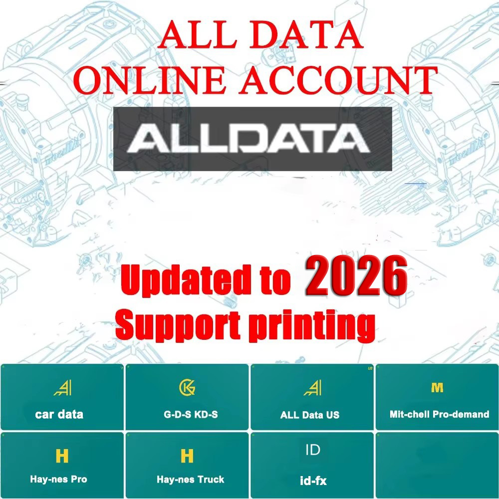 Workshop Tools Diagram - 2026 Alldata Reparatie Software Volledige Versie