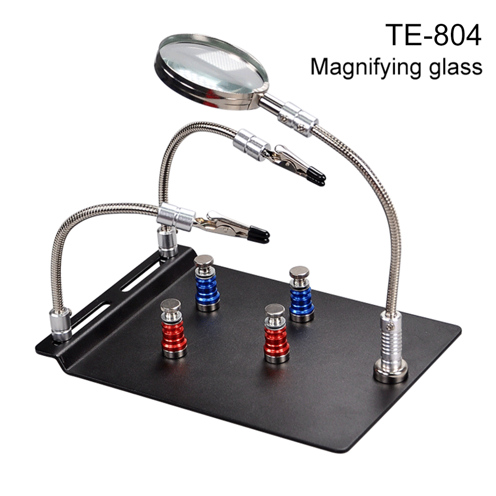 Welding Tools In Workshop - Handsoldeergereedschap Pcb Houder Flexibele Metalen Armen
