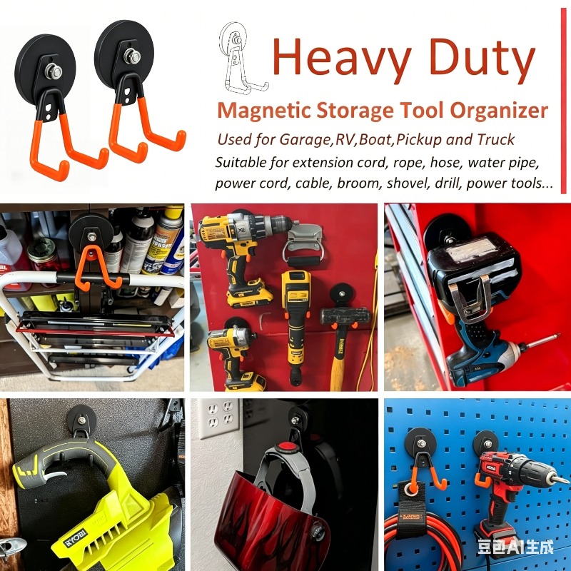 Zware magnetische haken zonder - Power Tools In Workshop recensie en prijs