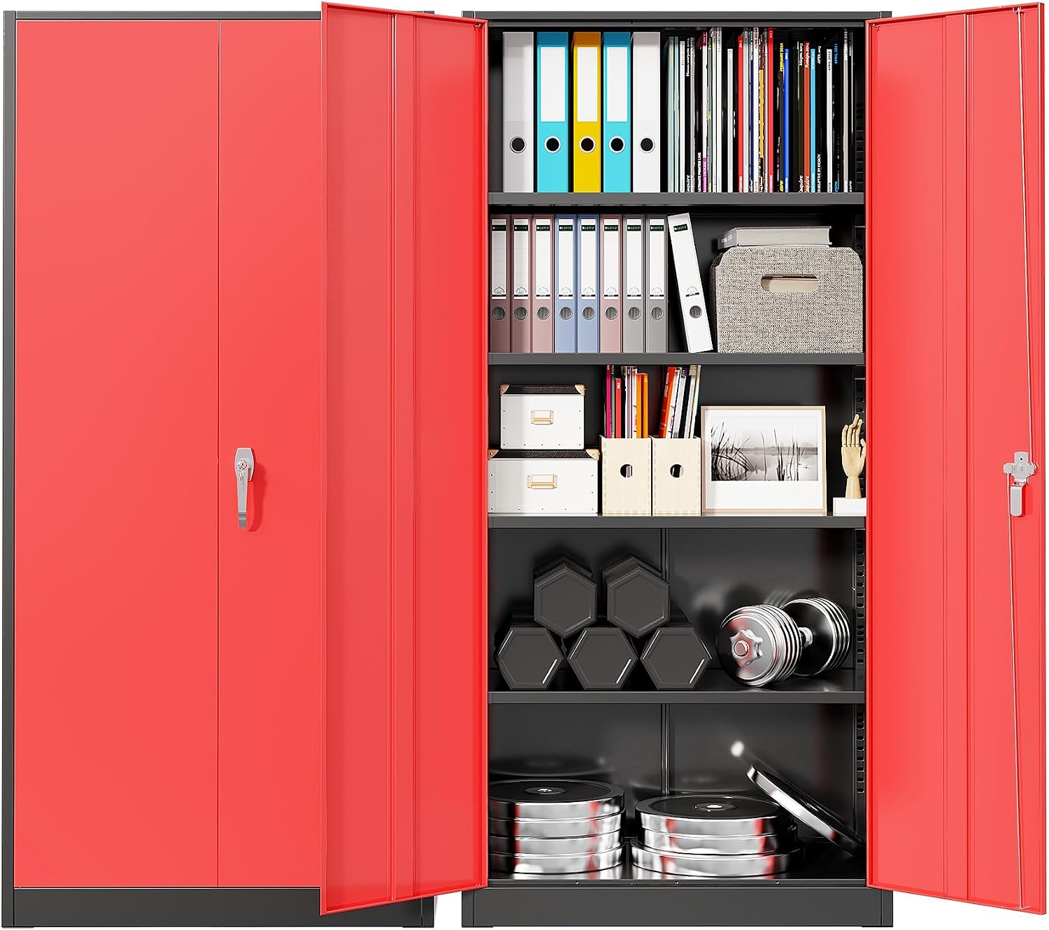 Zware metalen garage-opbergkas - Tools For Garage Workshop recensie en prijs
