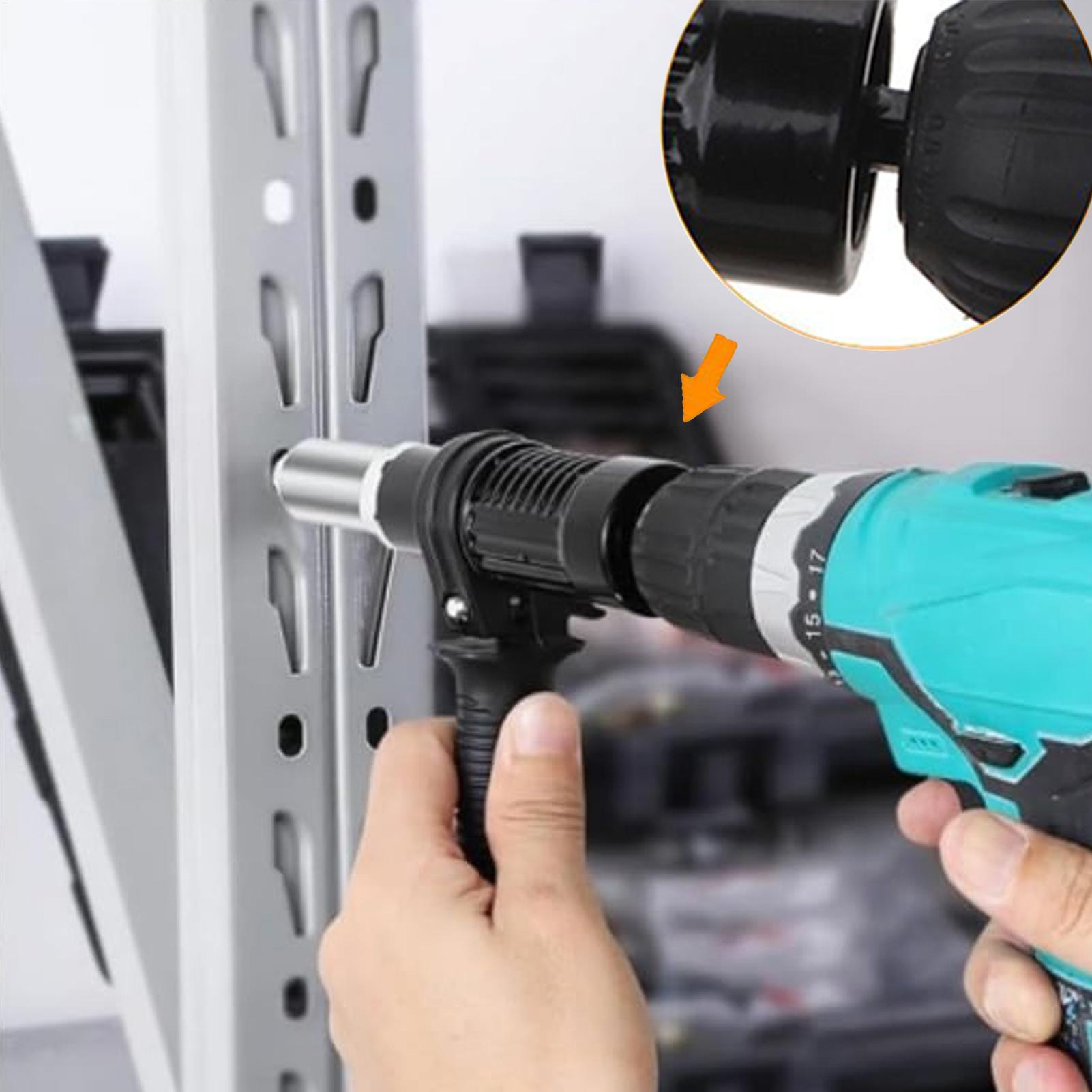 Klinknageladapter voor boormac - Power Tools In Workshop recensie en prijs