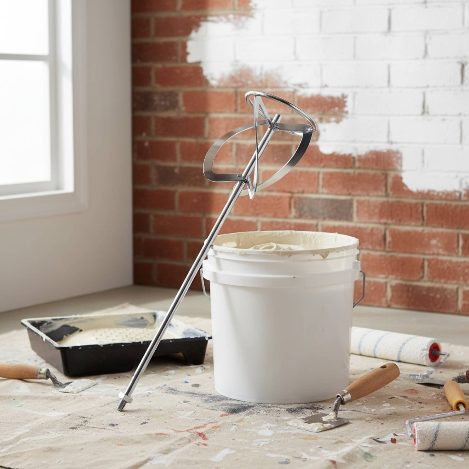 Cementmengerpeddel Robuuste bo - Power Tools In Workshop recensie en prijs