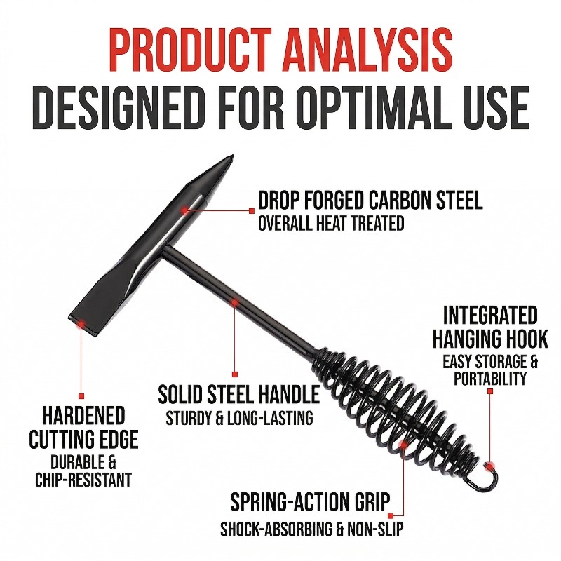 Lashamer van gesmeed slagstaal - Welding Tools In Workshop recensie en prijs