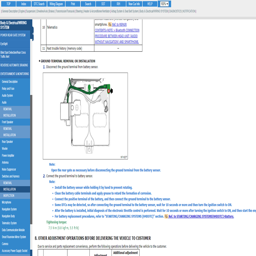 Online account voor Su-baru S- - Workshop Tools Diagram recensie en prijs