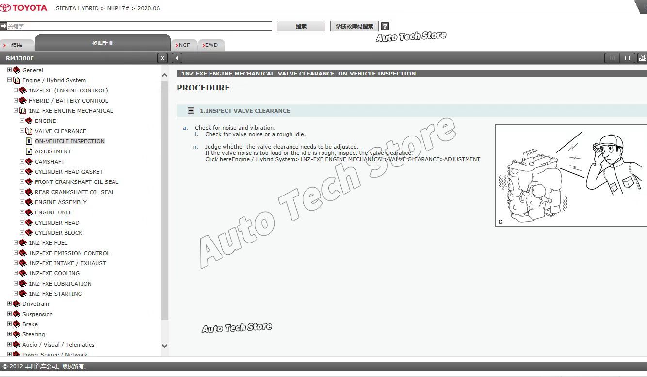 2023 Voor Toyota Servicehandle - Workshop Tools Diagram recensie en prijs