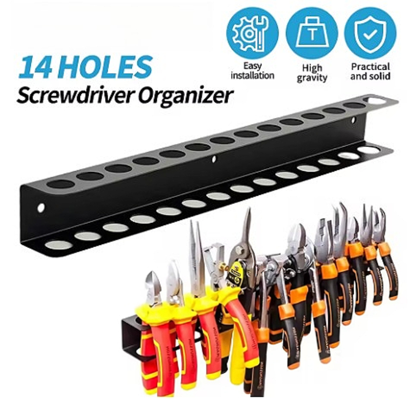 Staal wandmontage schroevendra - Workshop Tools Display recensie en prijs