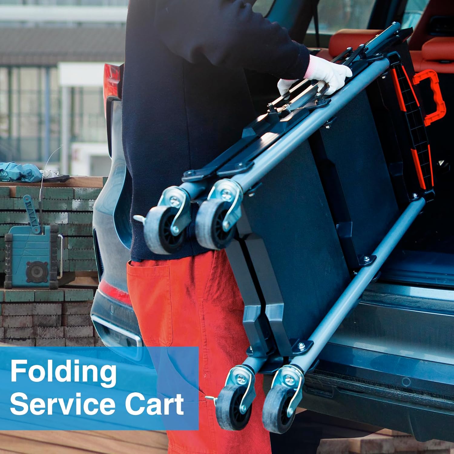 3-laags opvouwbare rollende we - Tools For Garage Workshop recensie en prijs